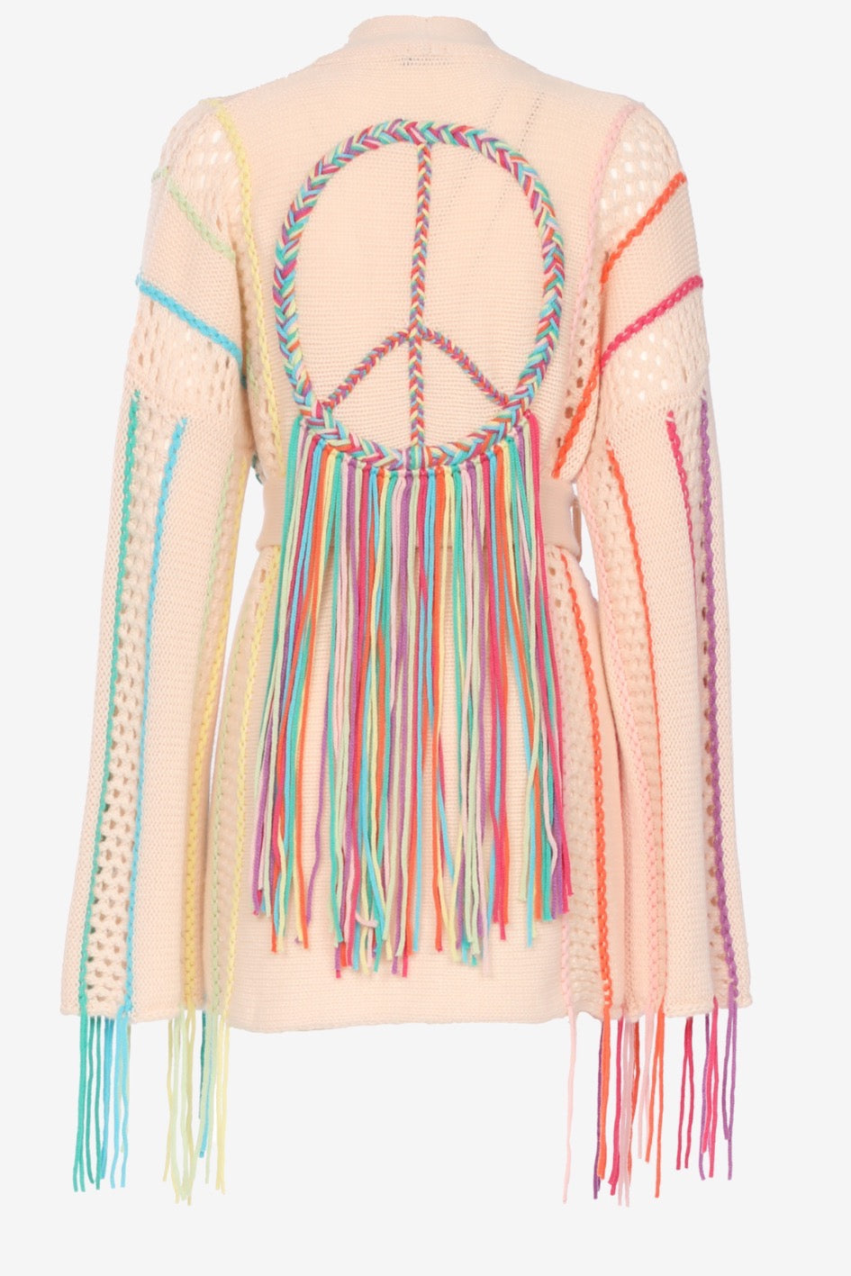 Cardigan with Fringes
