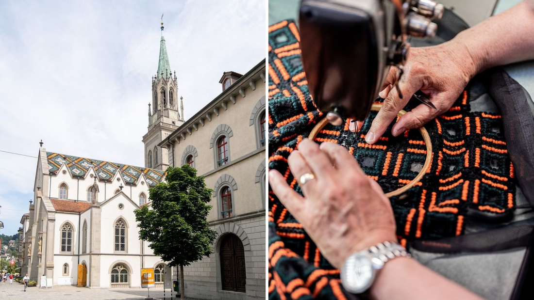 Stickkunst aus St. Gallen