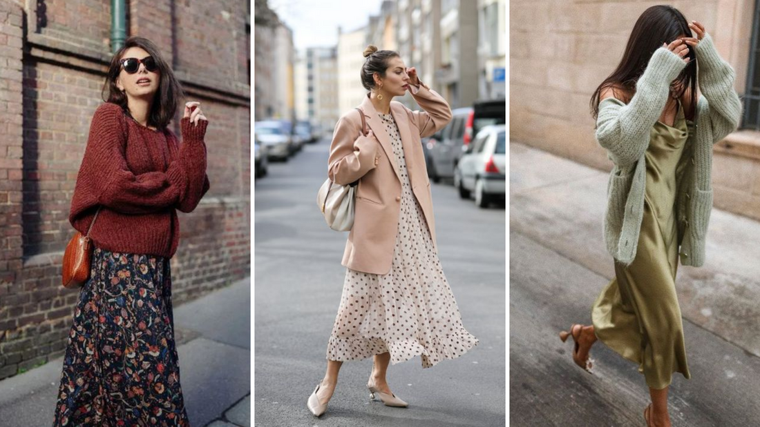 How to style your favourite summer dresses for fall!