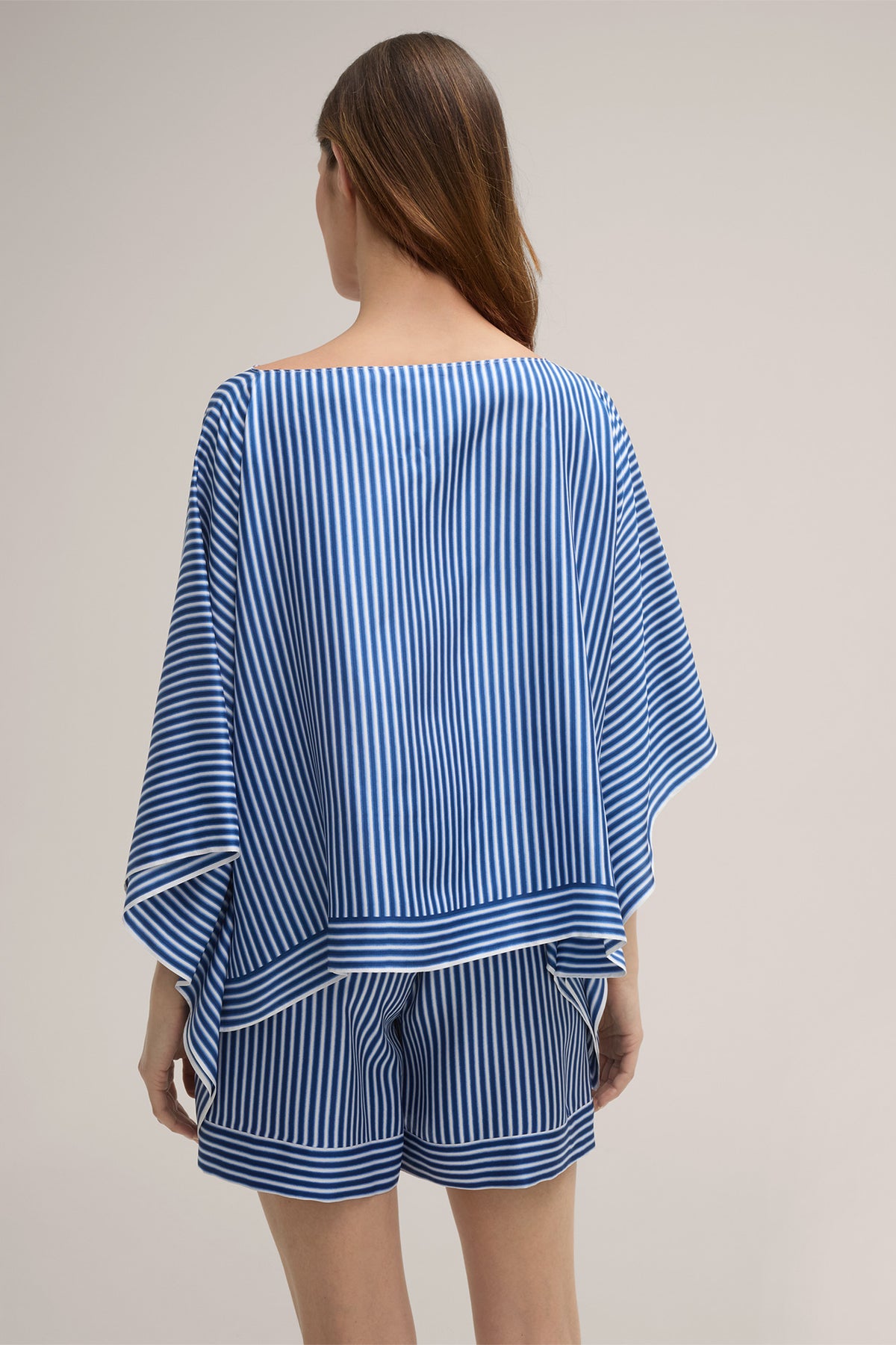 Silk Blouse with Stripes