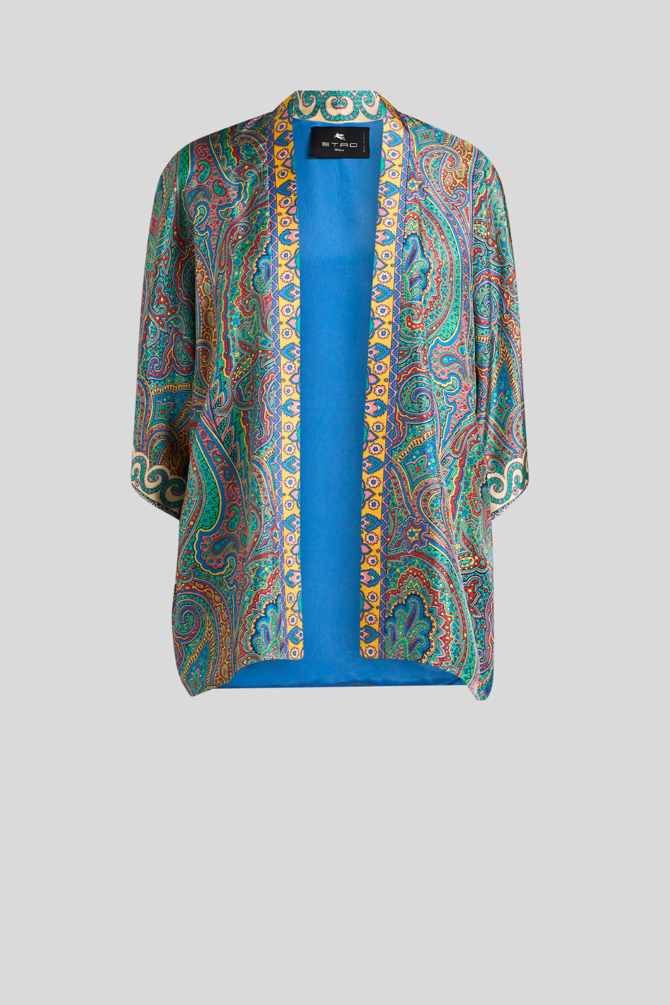 Kimono with Paisley Pattern