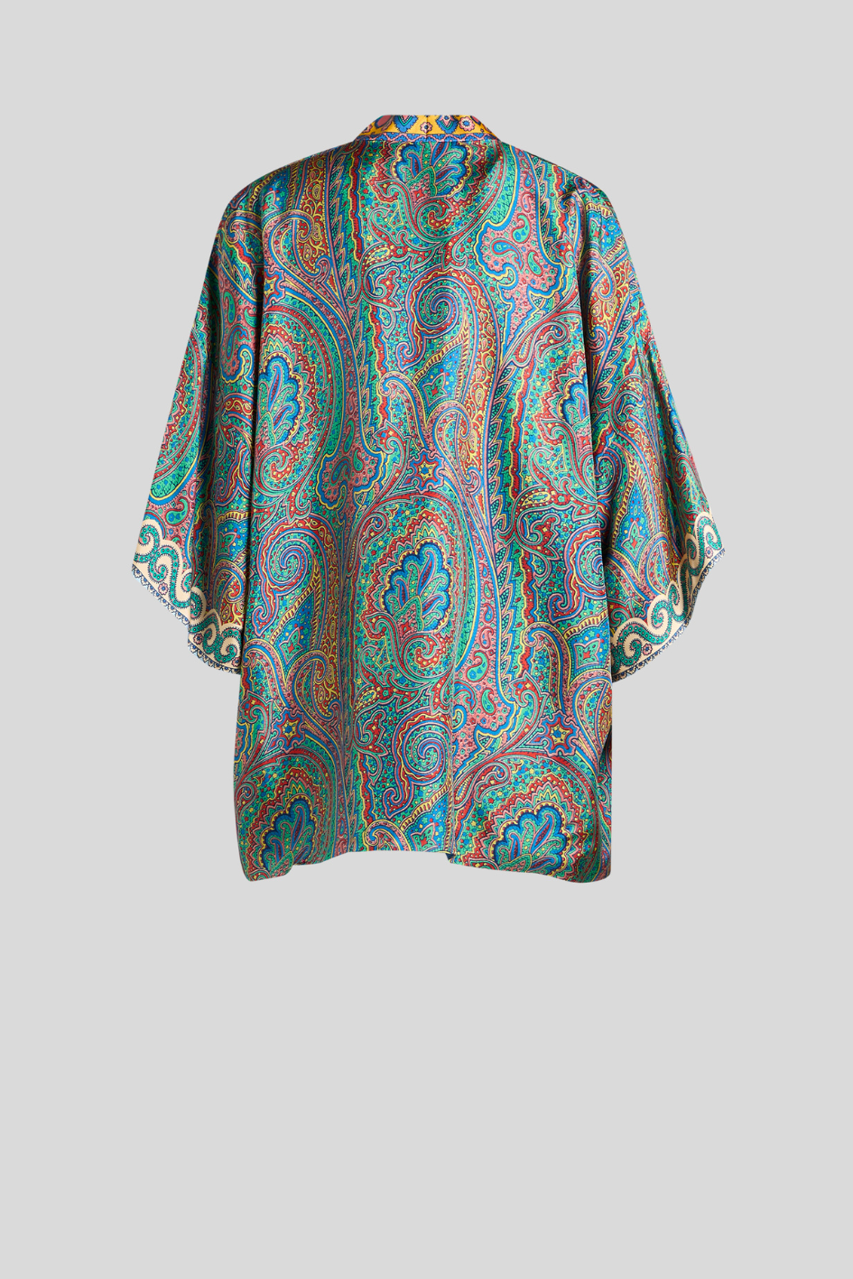 Kimono with Paisley Pattern