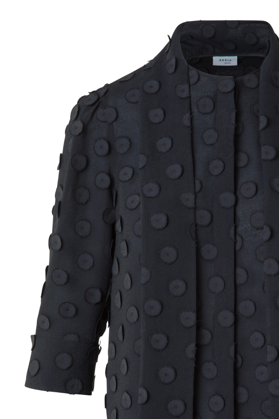 Bojo Blouse in Polka Dot Techno Georgette