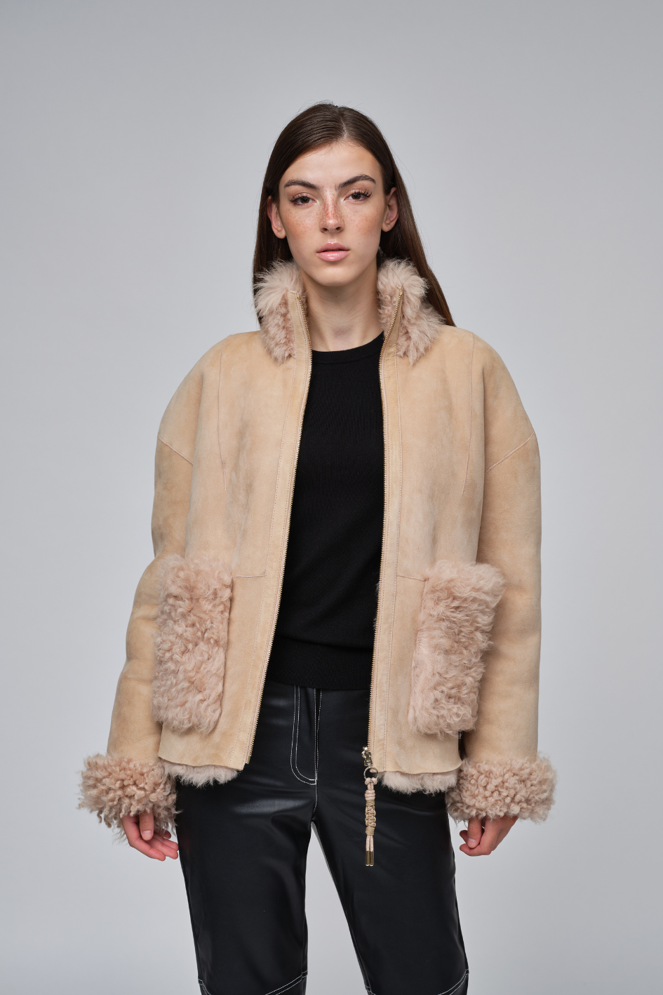 Reversible Shearling Jacket