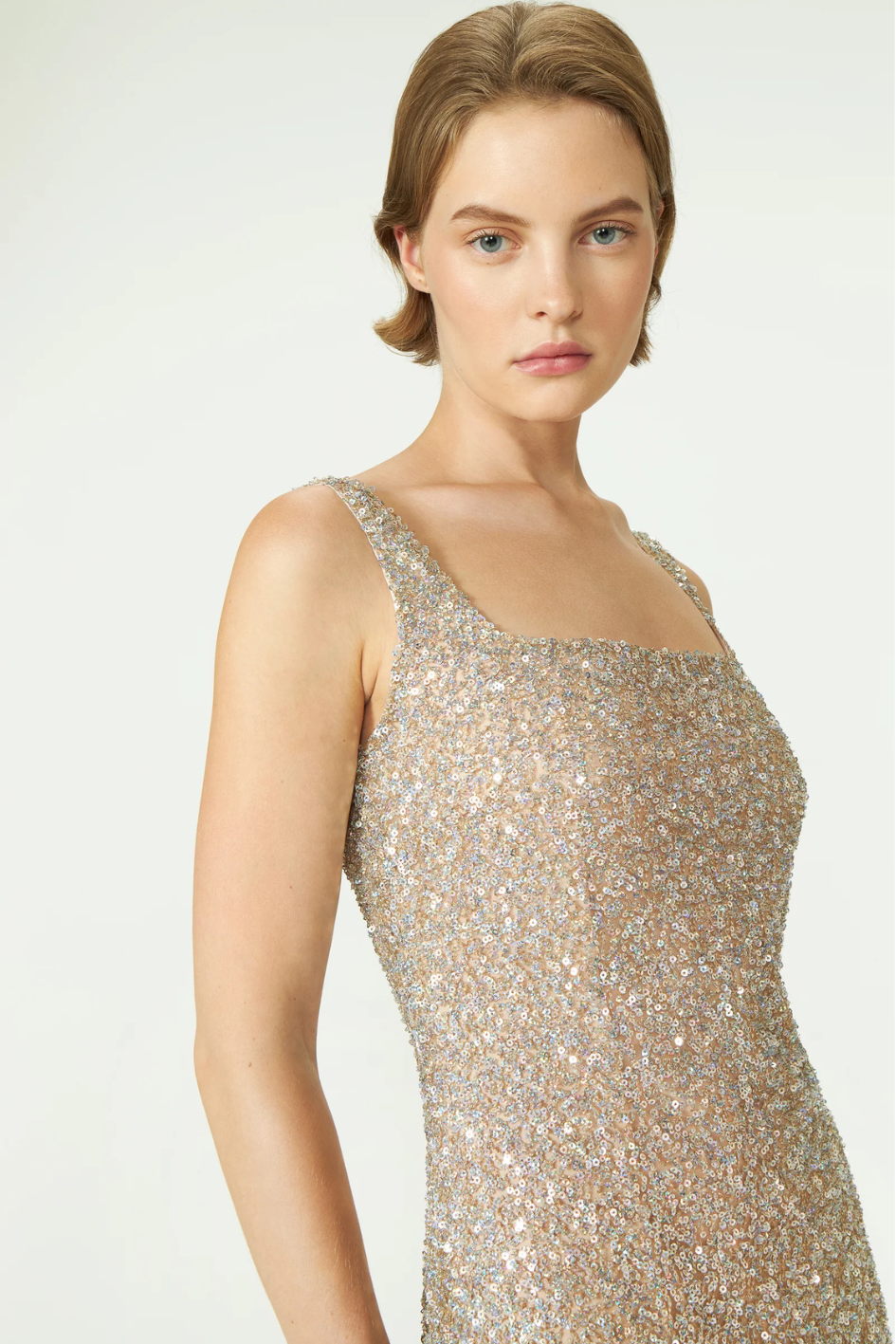 Harper Sequin Column Dress