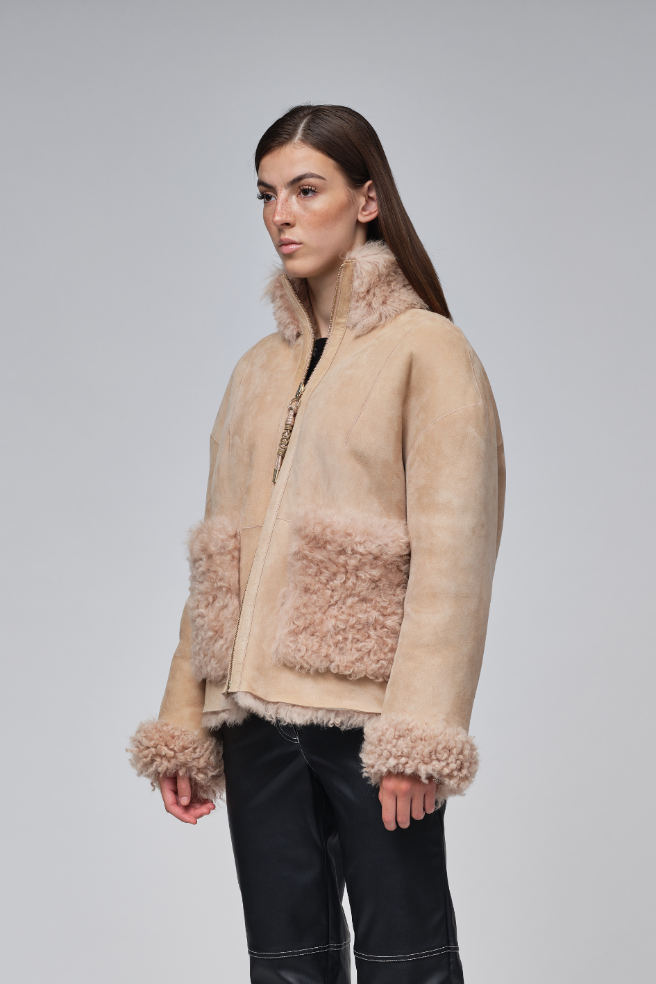 Reversible Shearling Jacket