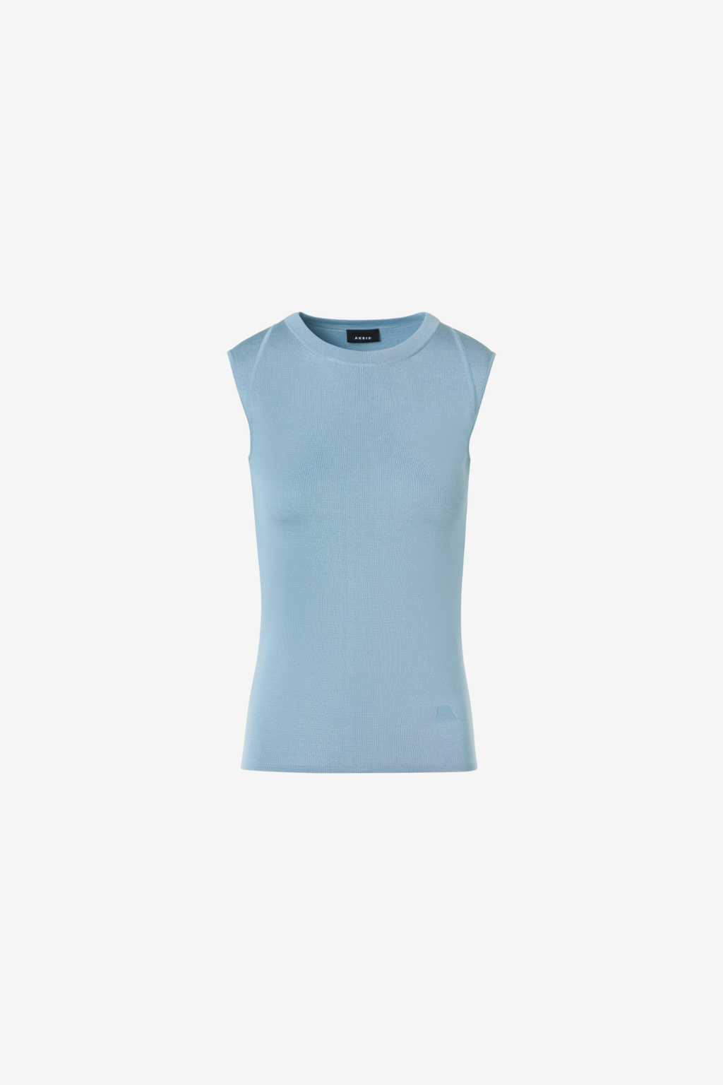 Silk Stretch Sleeveless Knit Top