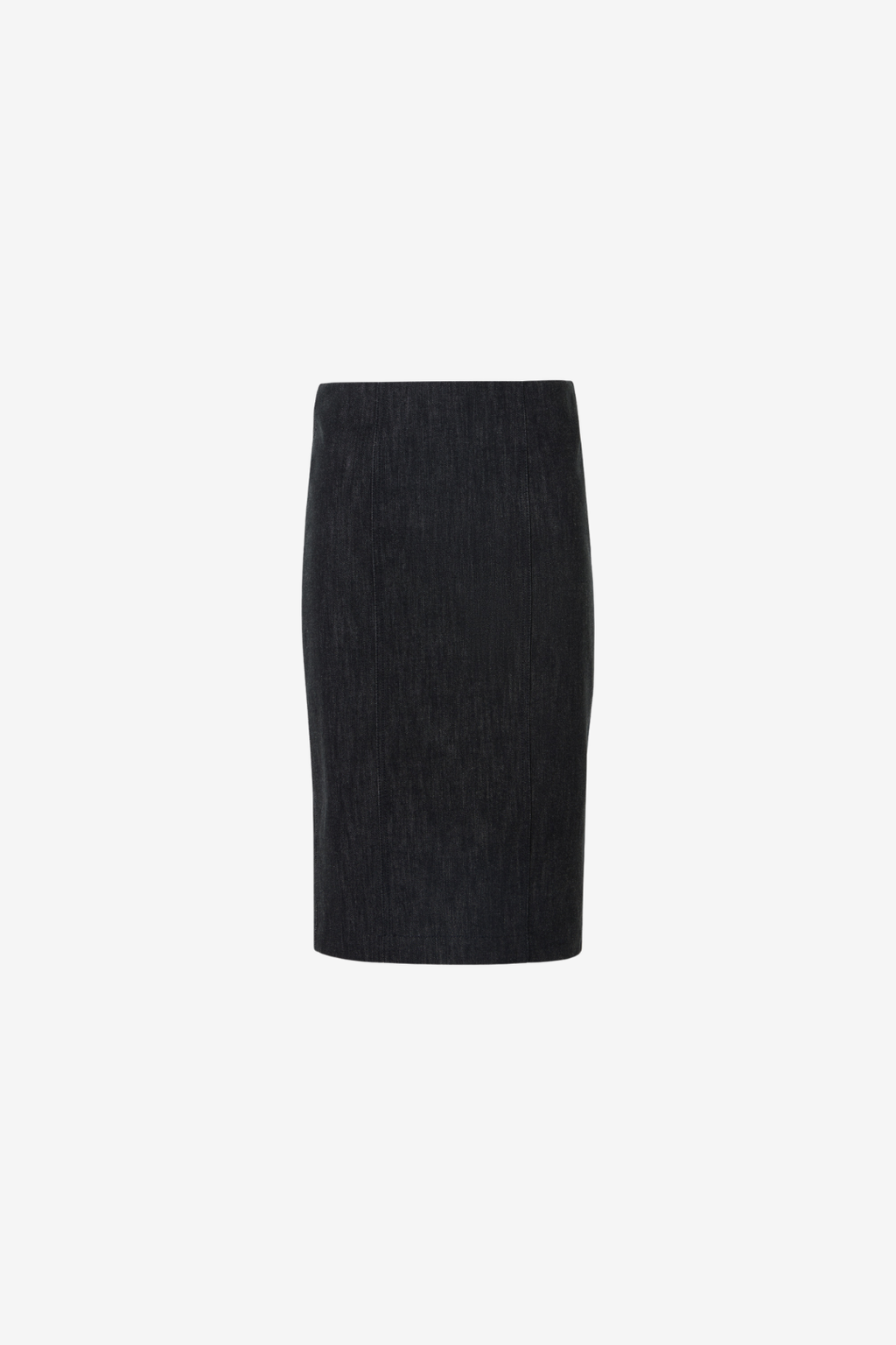 Stretch Denim Pencil Skirt