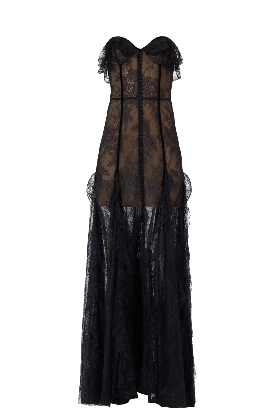 Rosaline Bustier Lace Gown