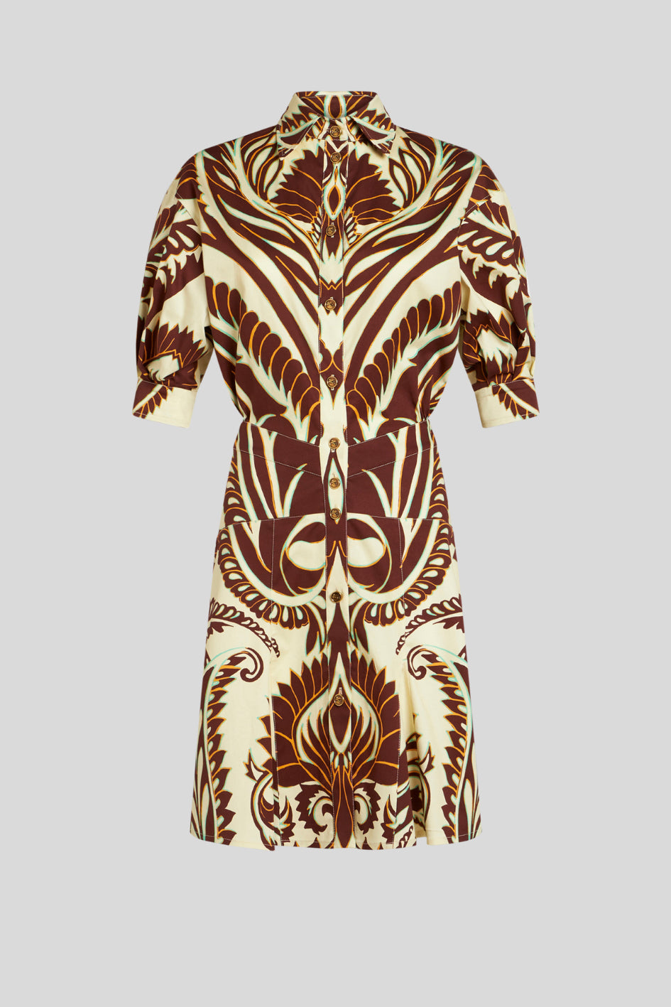 Short Dress with Sleeves