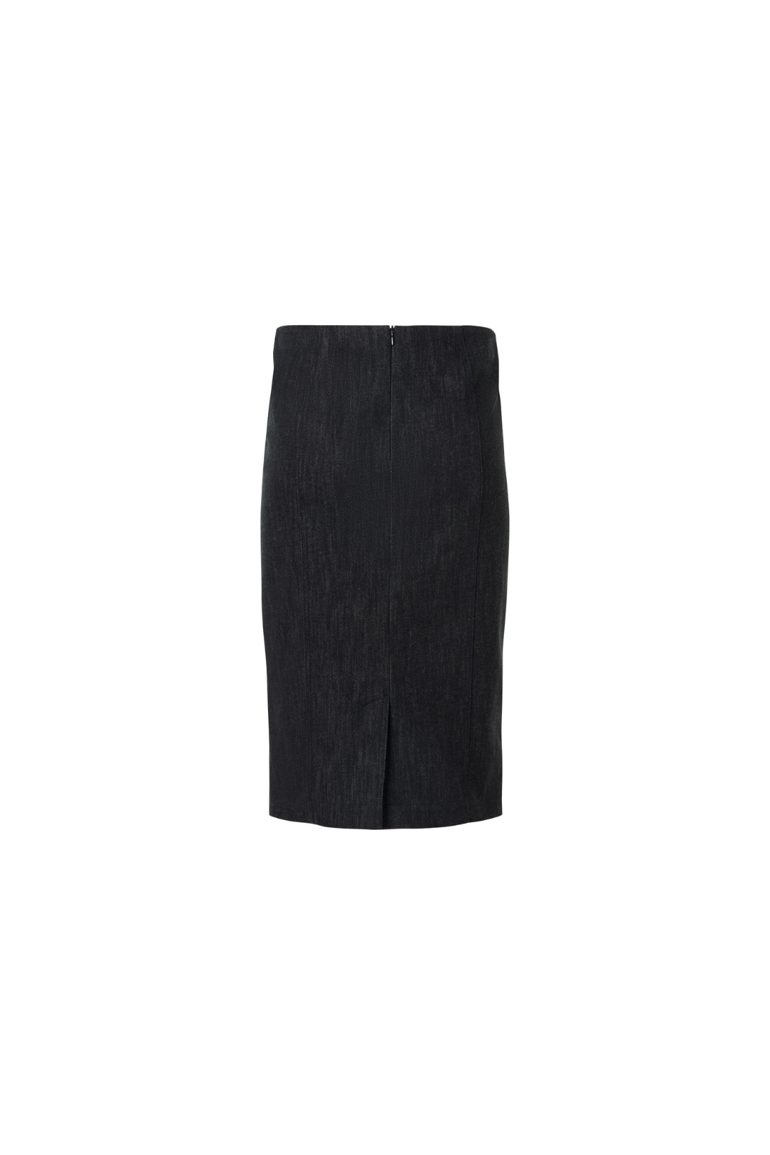 Stretch Denim Pencil Skirt