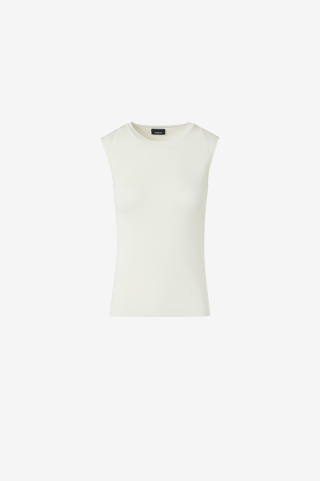 Silk Stretch Sleeveless Knit Top