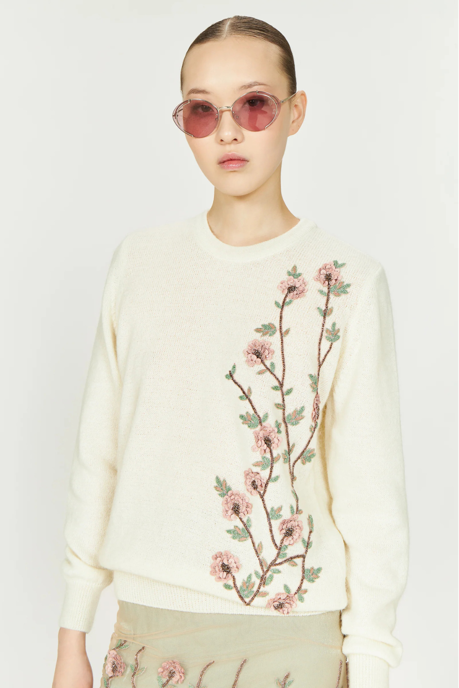 Izara Mohair Wool Sweater