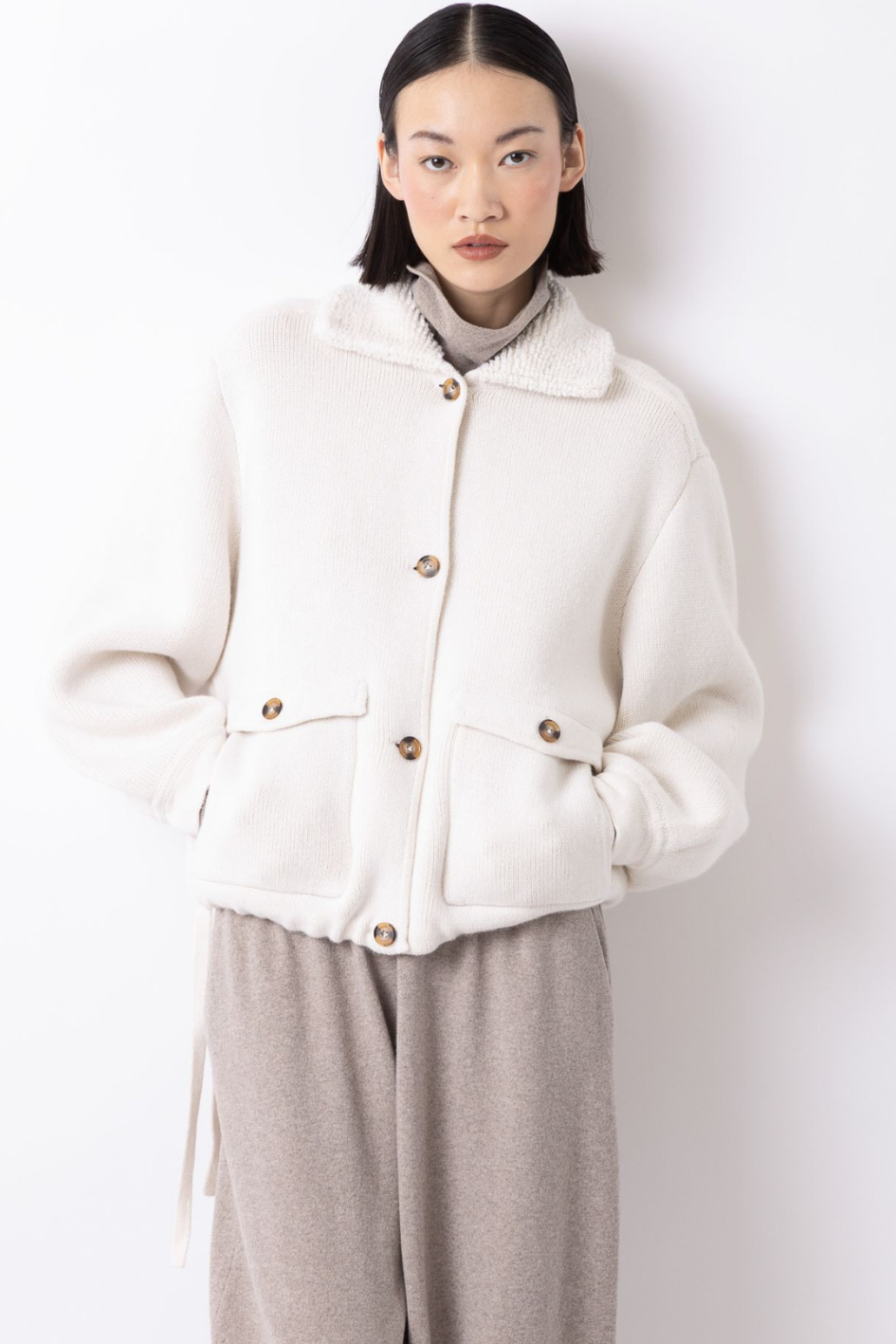Doubleface Teddy Jacket