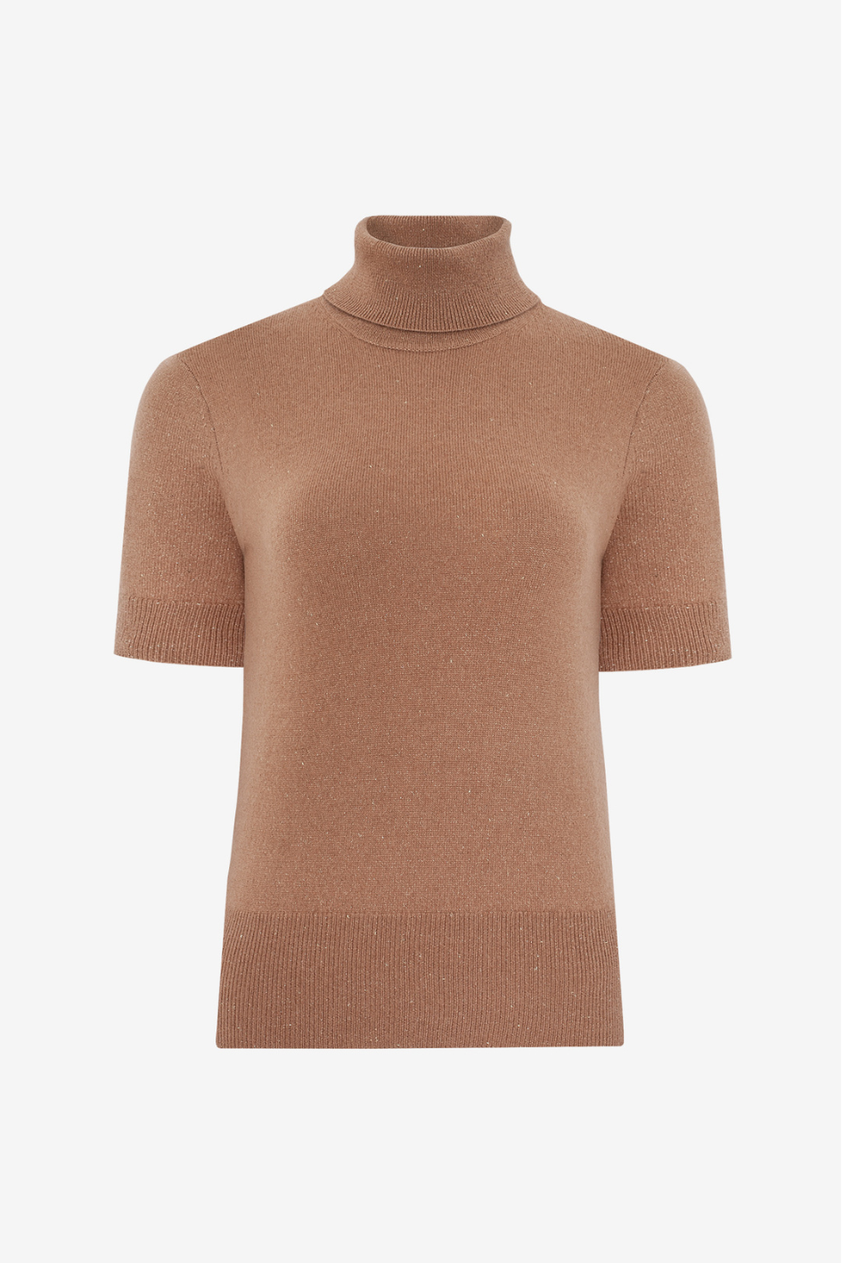 Short Sleeve Rollneck Sweater