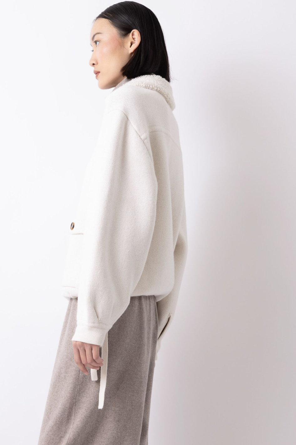 Doubleface Teddy Jacket