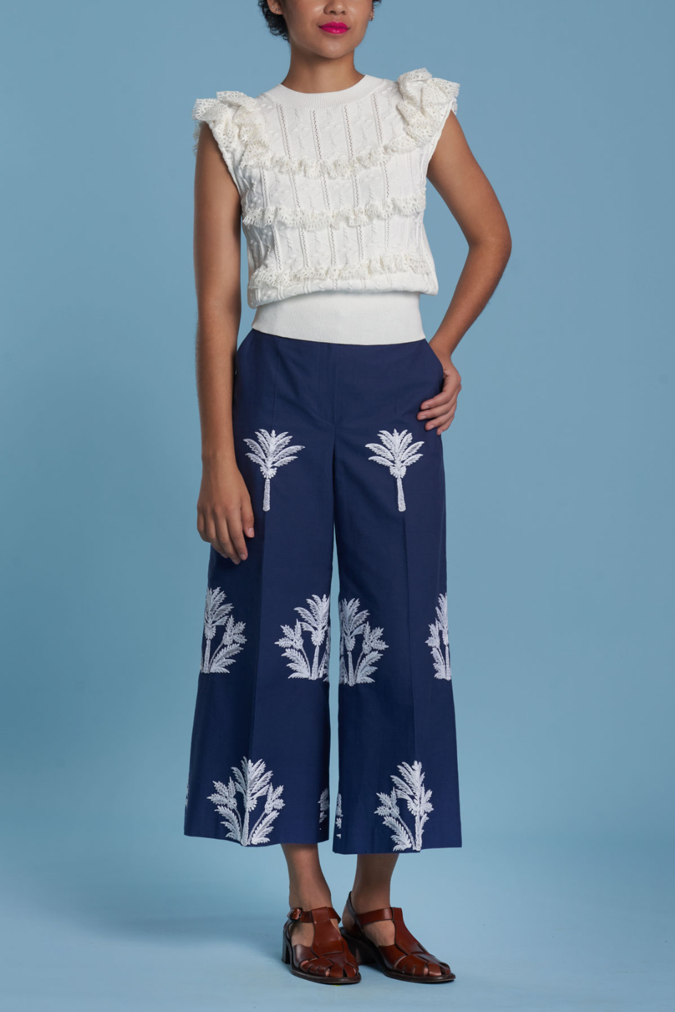 Pants with Palm Trees