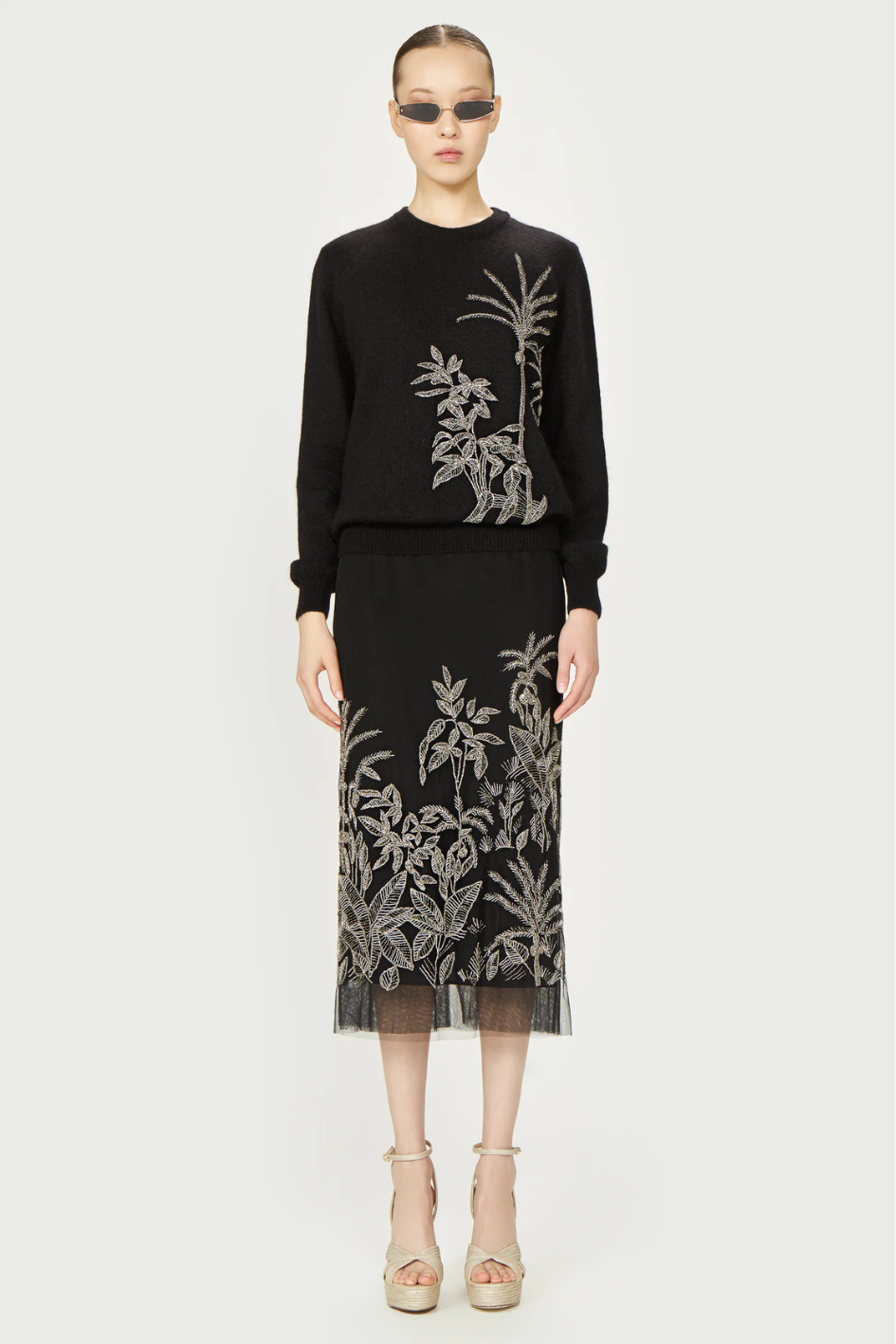 Noemie Mohair Wool Sweater