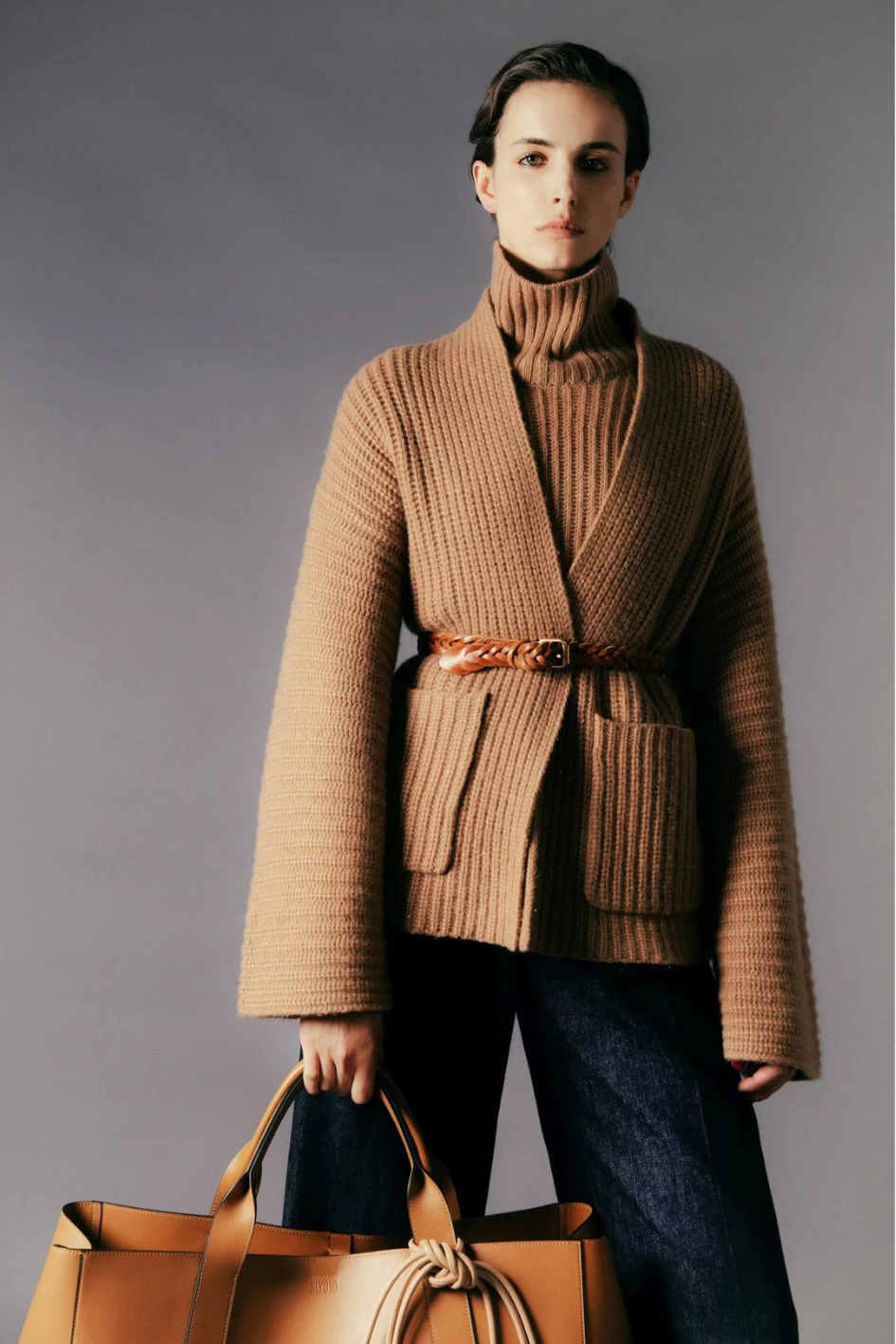 Knit Jacket with Pockets