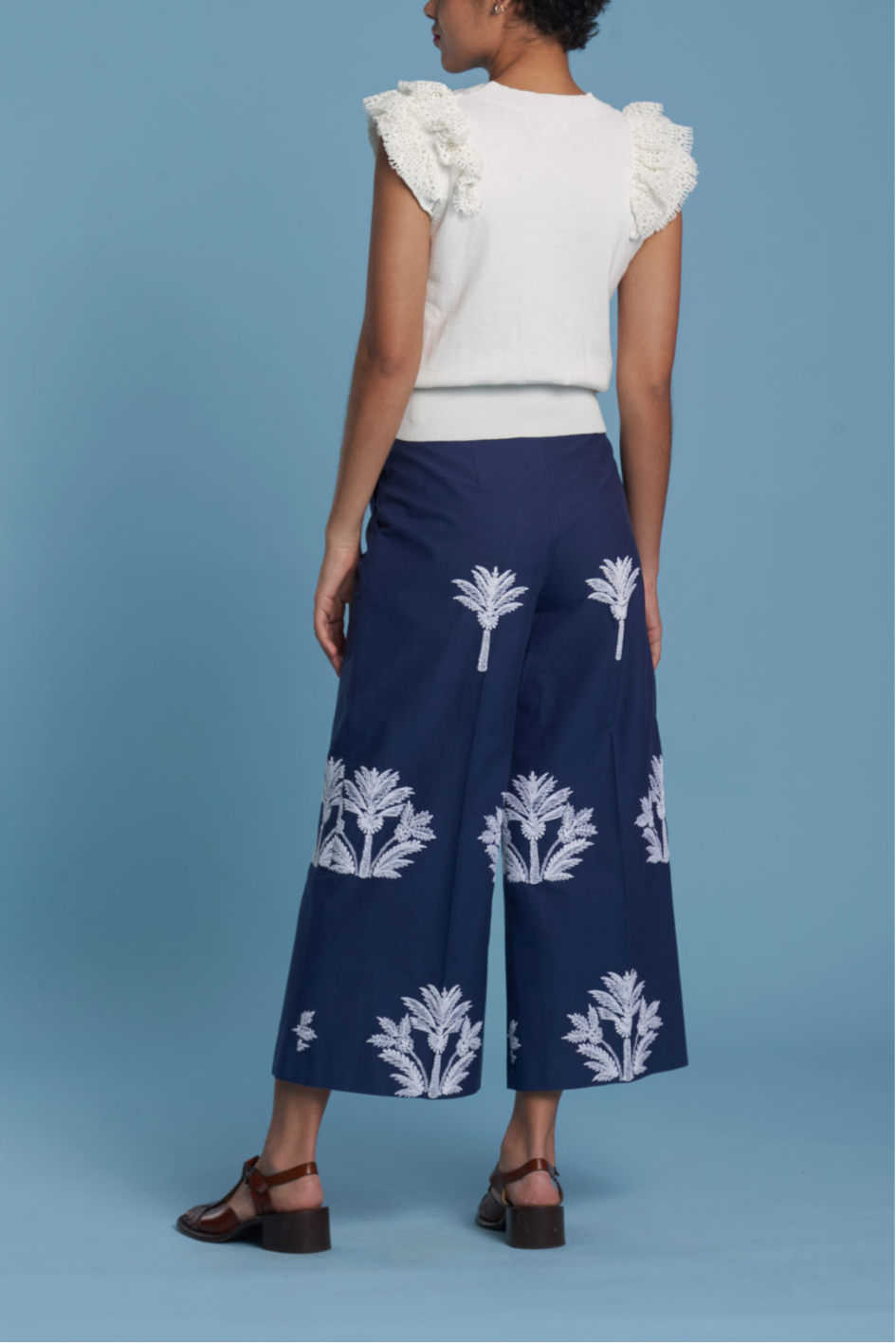 Pants with Palm Trees