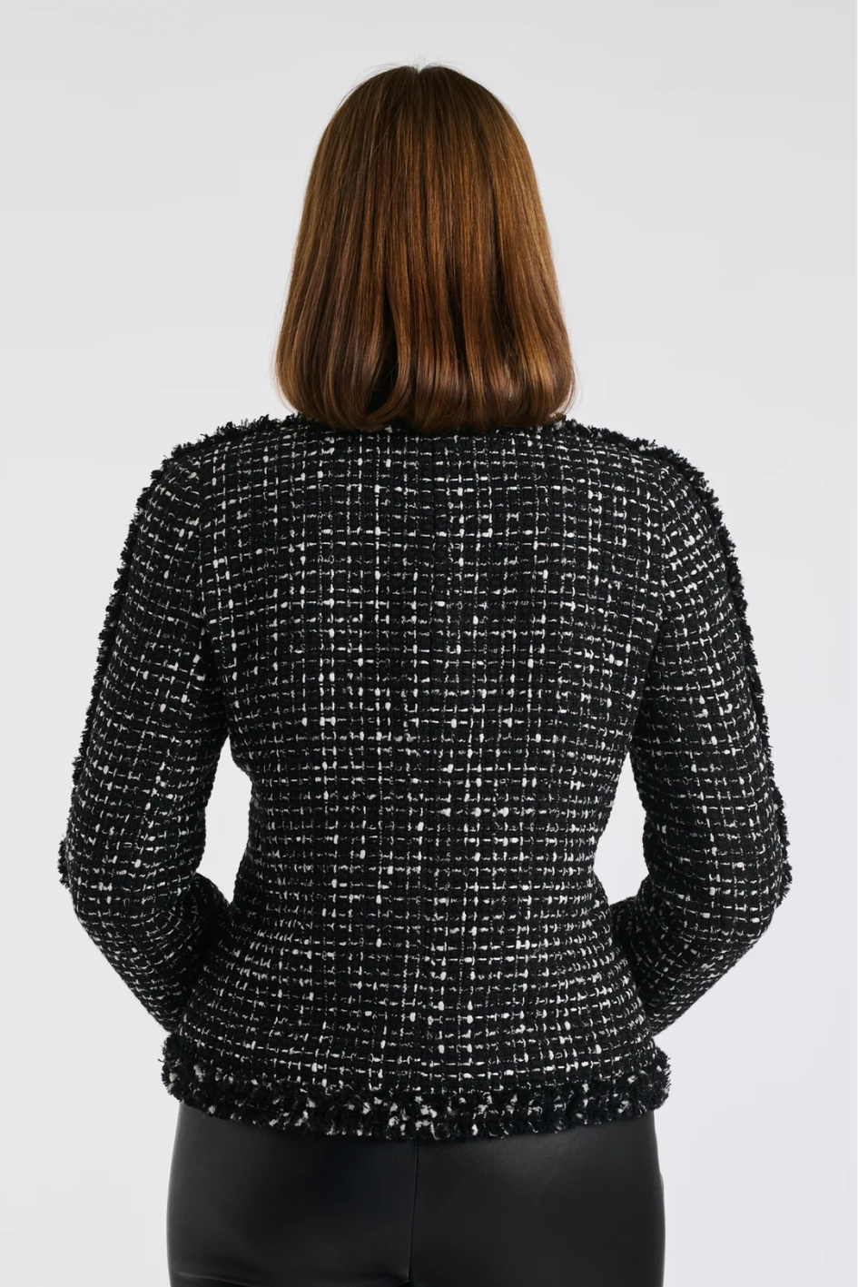 Bicolor Tweed Veste