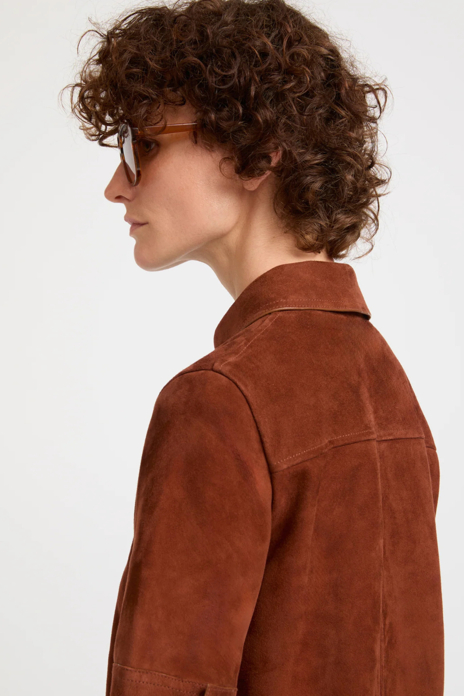 Mini Leather Dress with short Sleeves