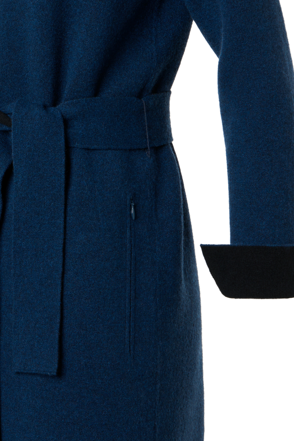 Long Double Face Cardigan