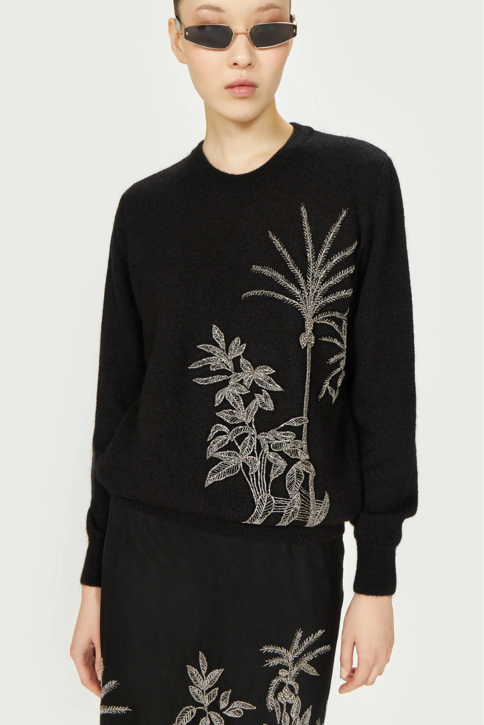 Noemie Mohair Wool Sweater