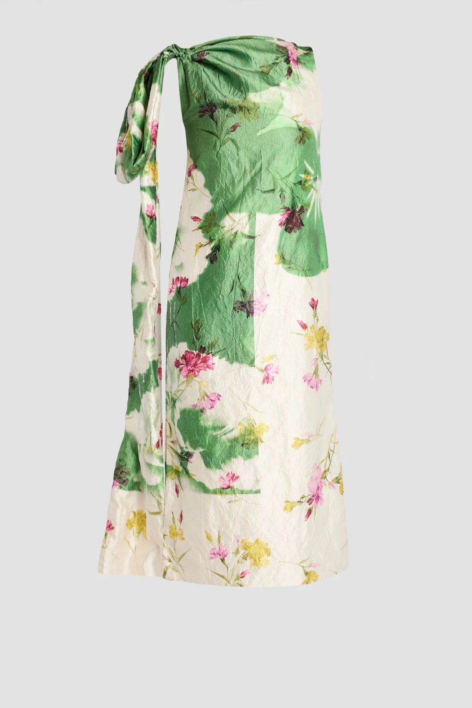 Bow Drape Cocktail Dress