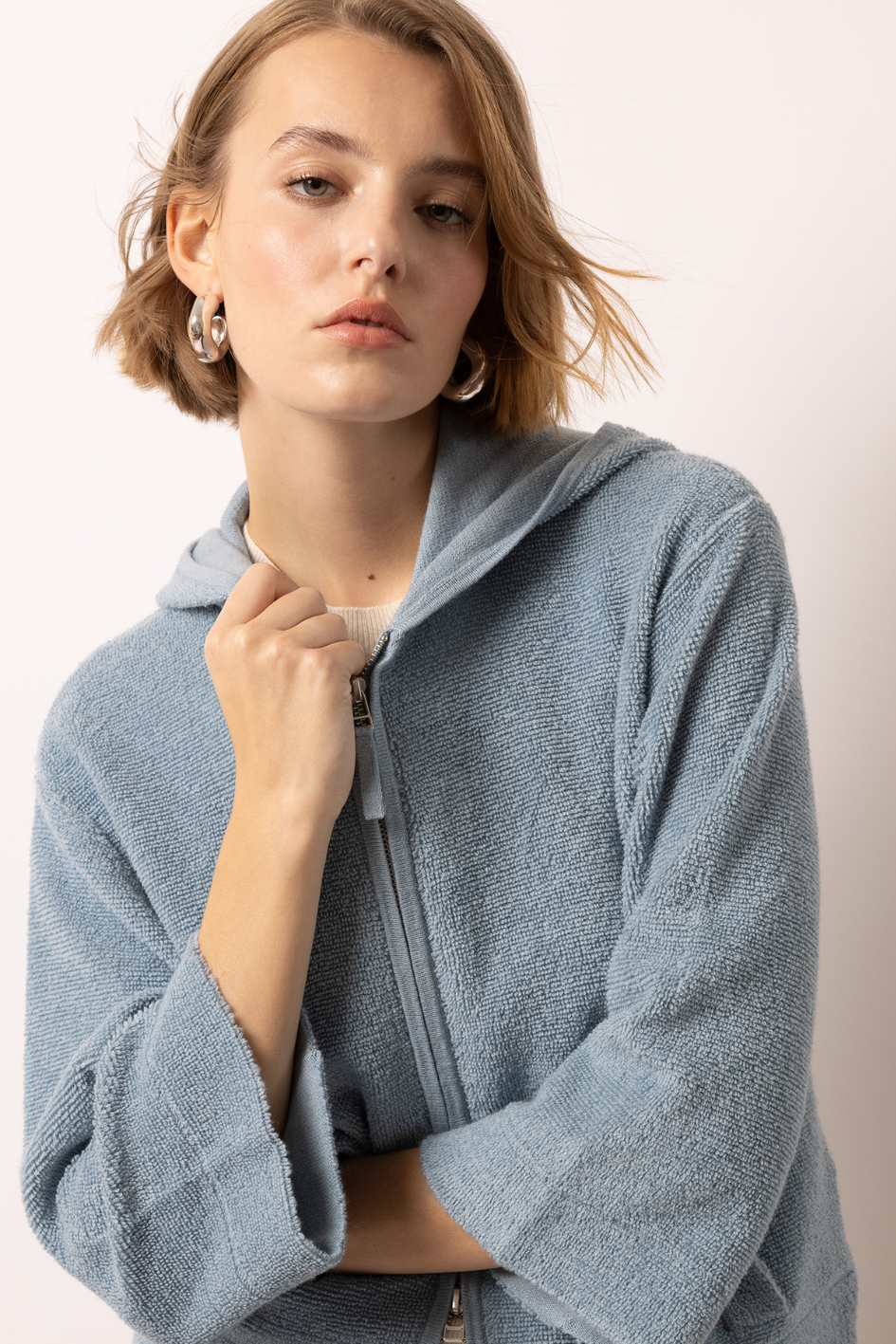 Hooded Zip-Up Jacket