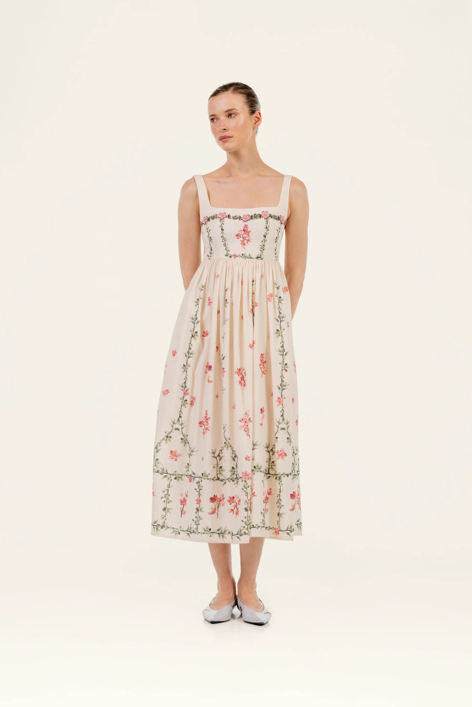 Barbara Cauca Midi Dress