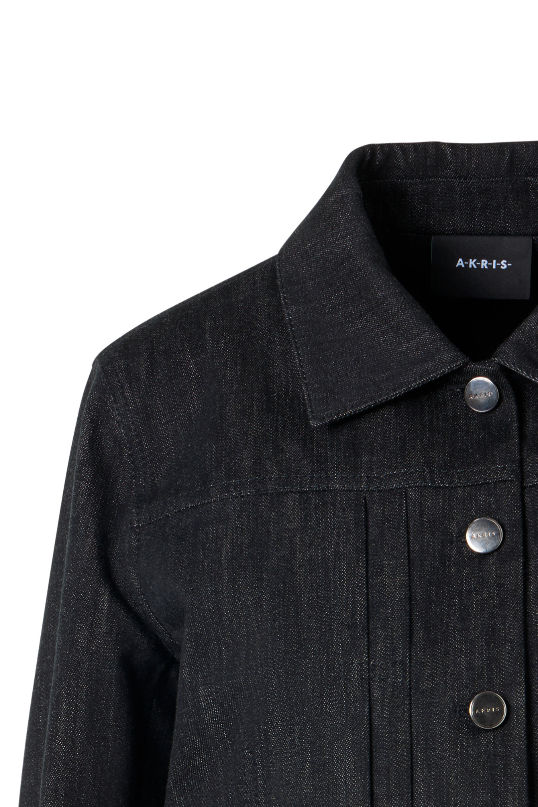 Hilbert Short Cotton Stretch Denim Jacket