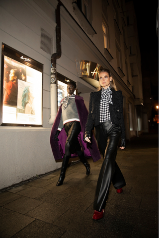 Tailored Cropped Blazer with Button Closure