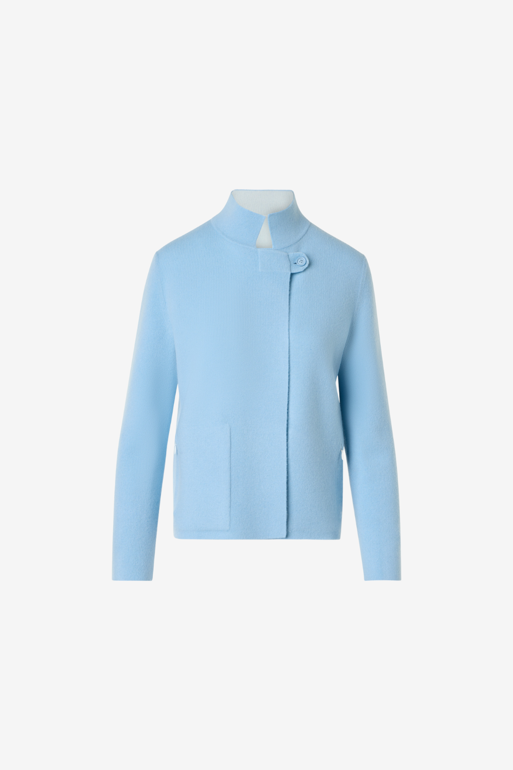 Reversible Cashmere Double-Face Knit Jacket