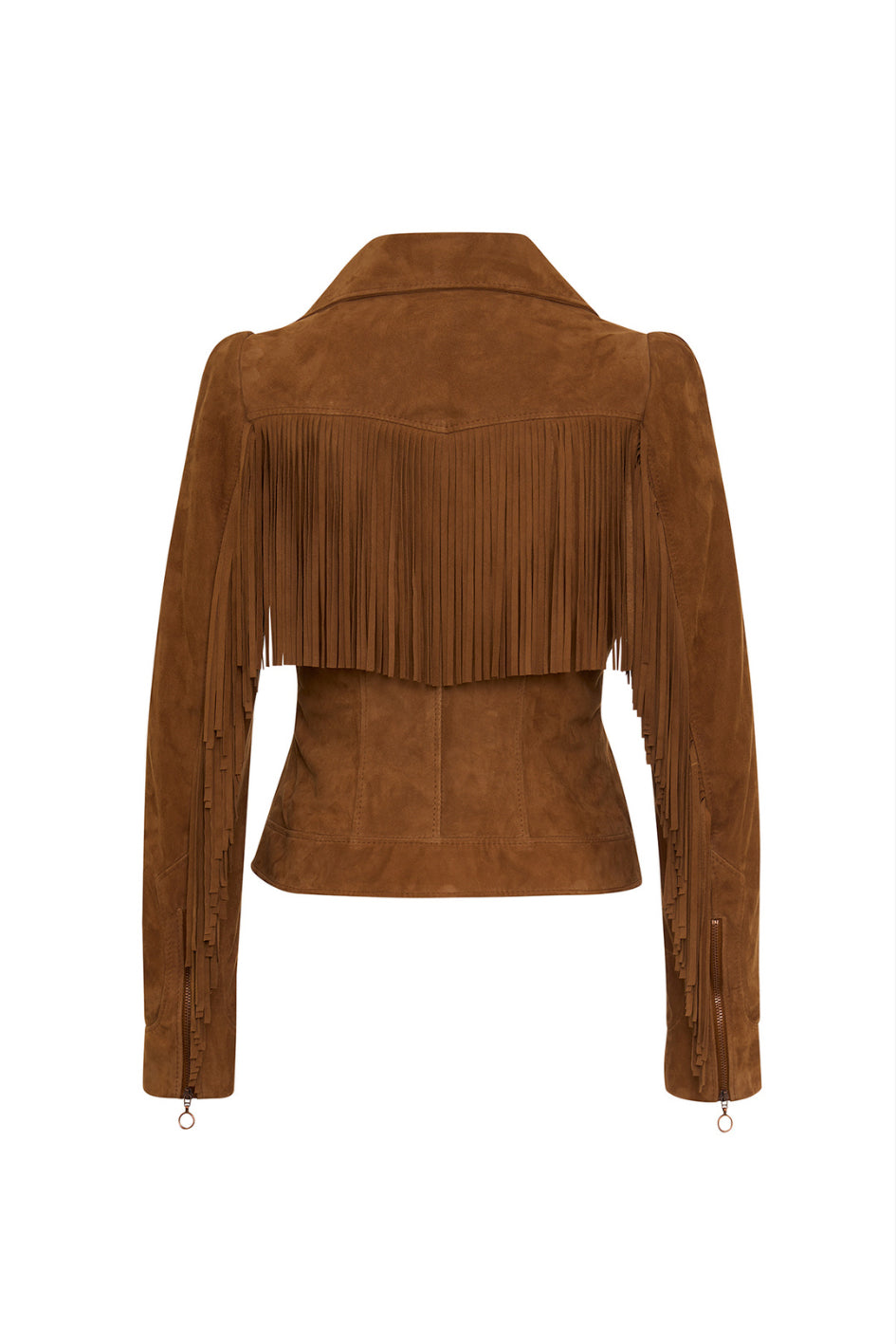 Wild Leather Jacket with Fringes