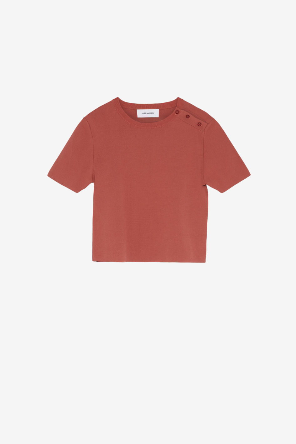 T-Shirt round Neck with Buttons