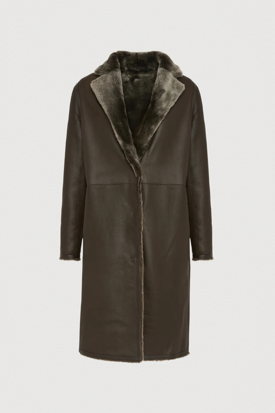 Reversible Merino-Shearling Coat