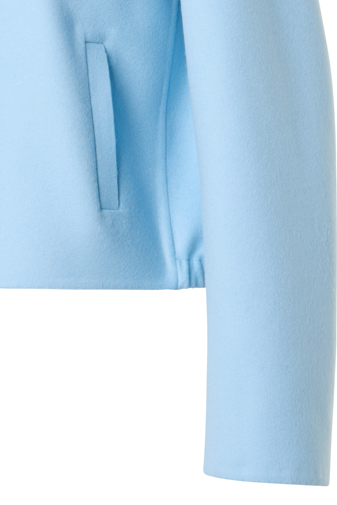 Short Cashmere Double-Face Blouson