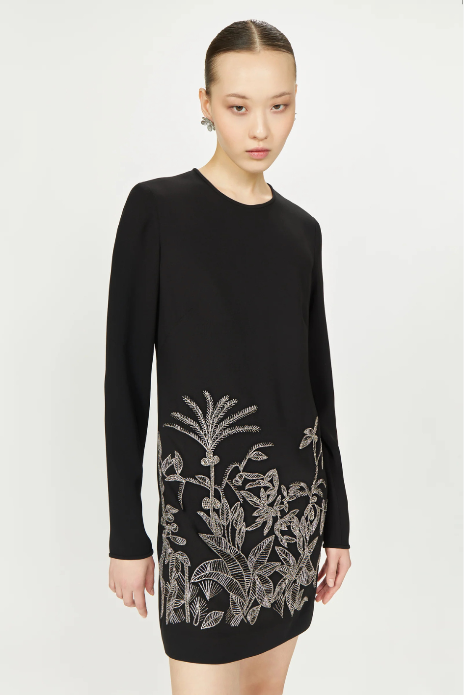 Zani Crepe Mini Dress