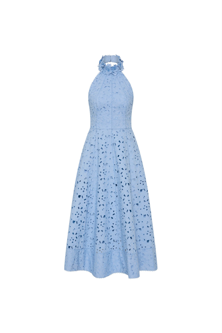 Nuvola Halter Midi Dress