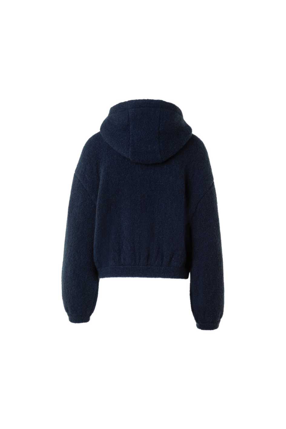 Knit Short Cardigan in Cashmere Silk Bouclé