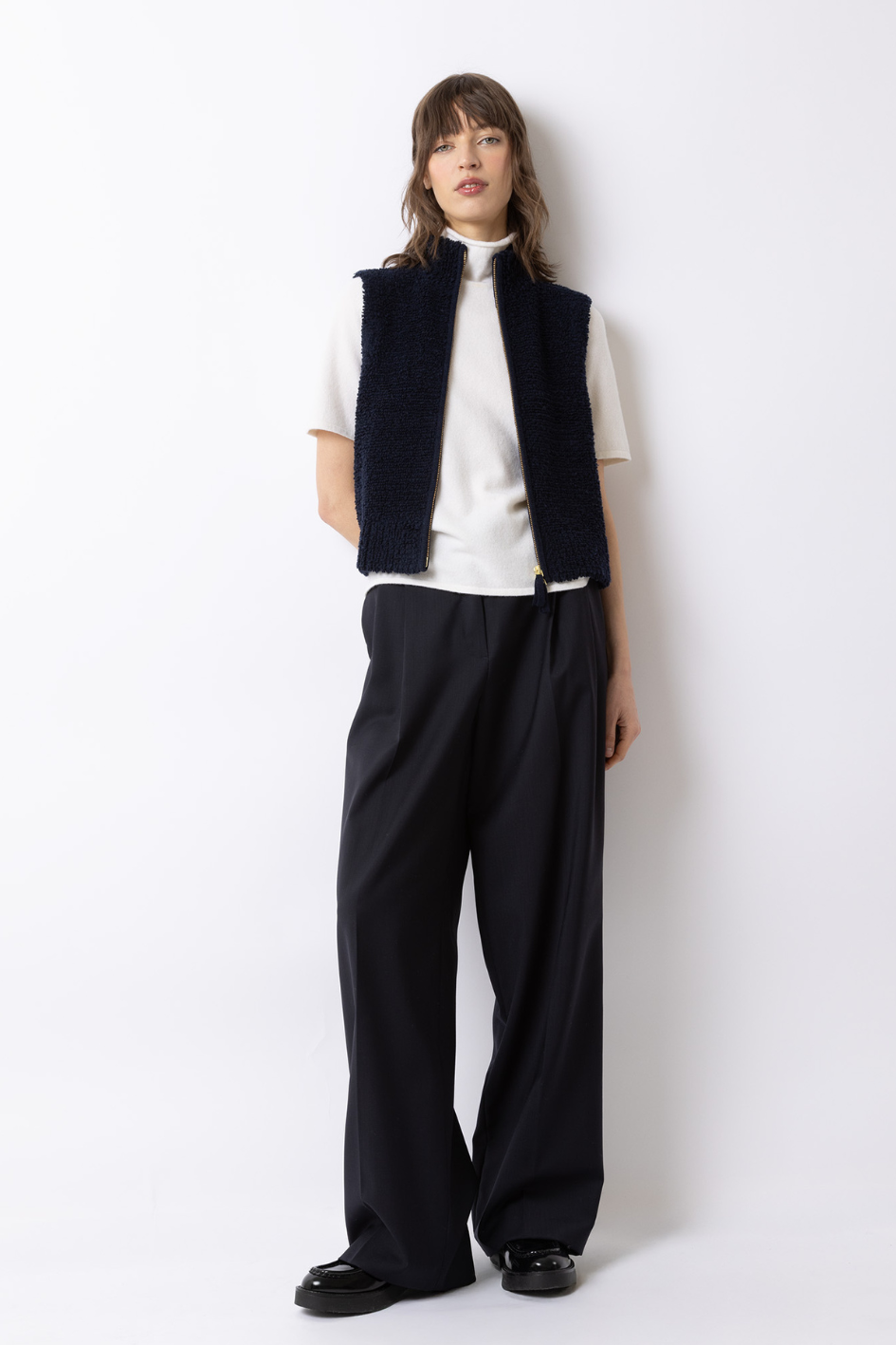 Teddy Knit Vest