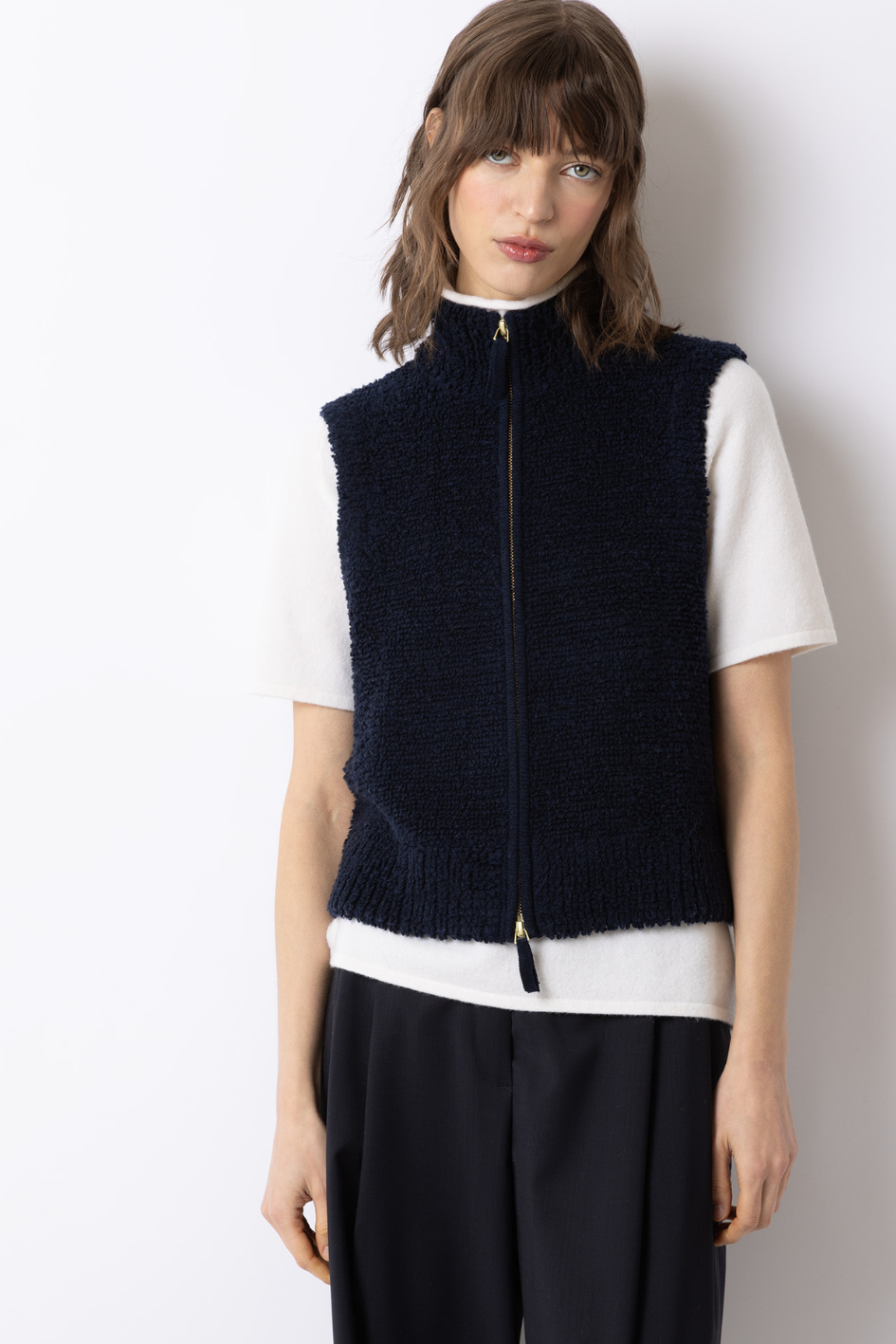 Teddy Knit Vest