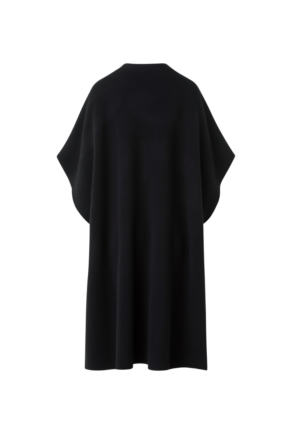 Knit Cape in Cashmere Double-Face