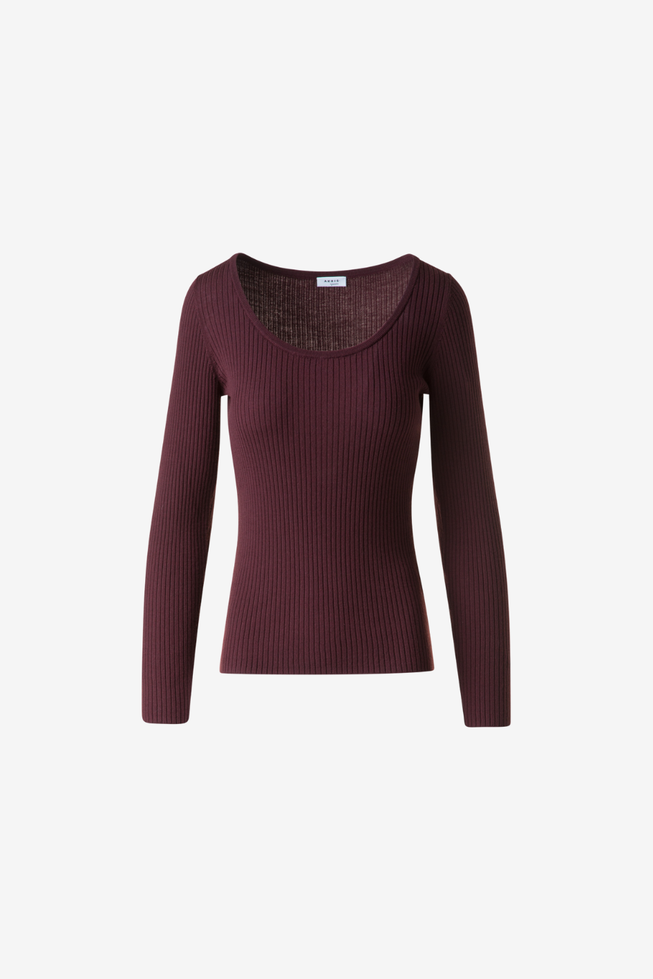 Knit Top in Twisted Cotton Rib