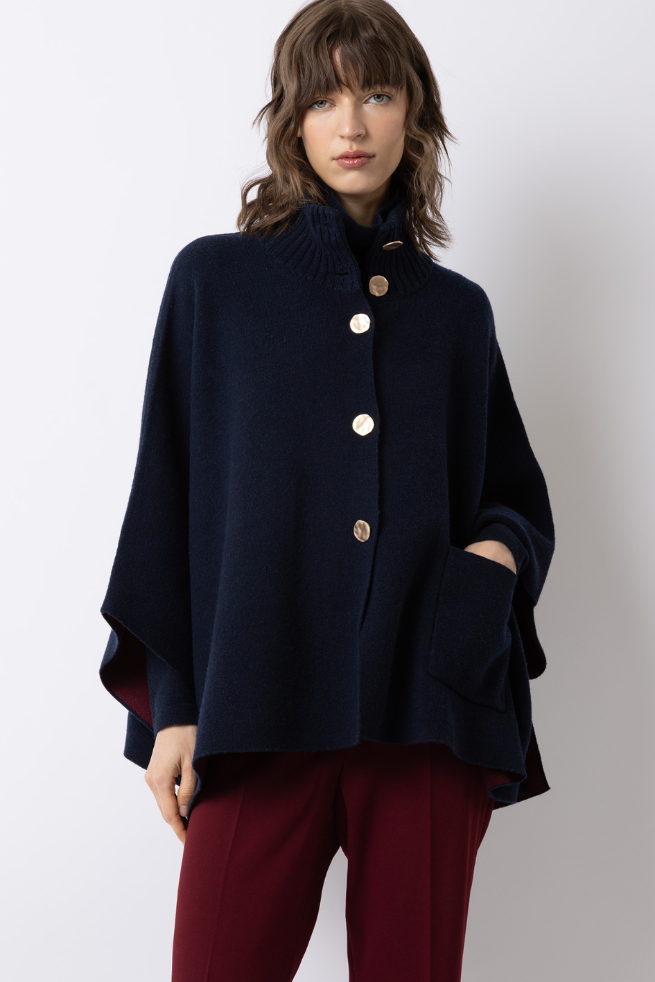 Doubleface Poncho