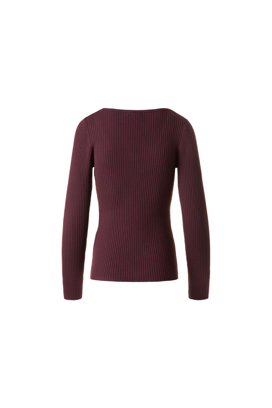 Knit Top in Twisted Cotton Rib