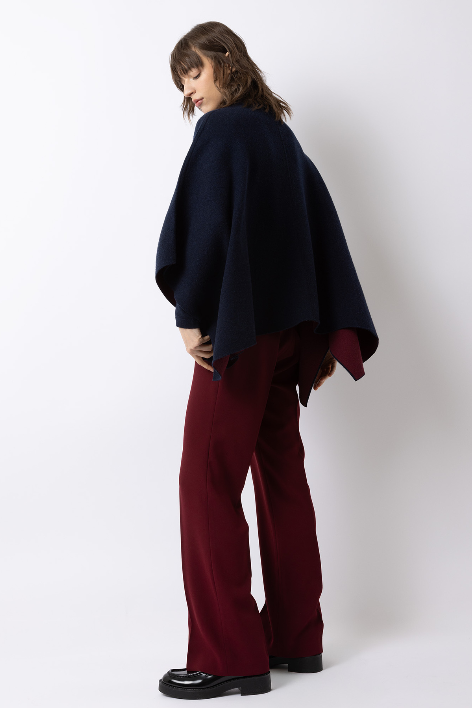 Doubleface Poncho