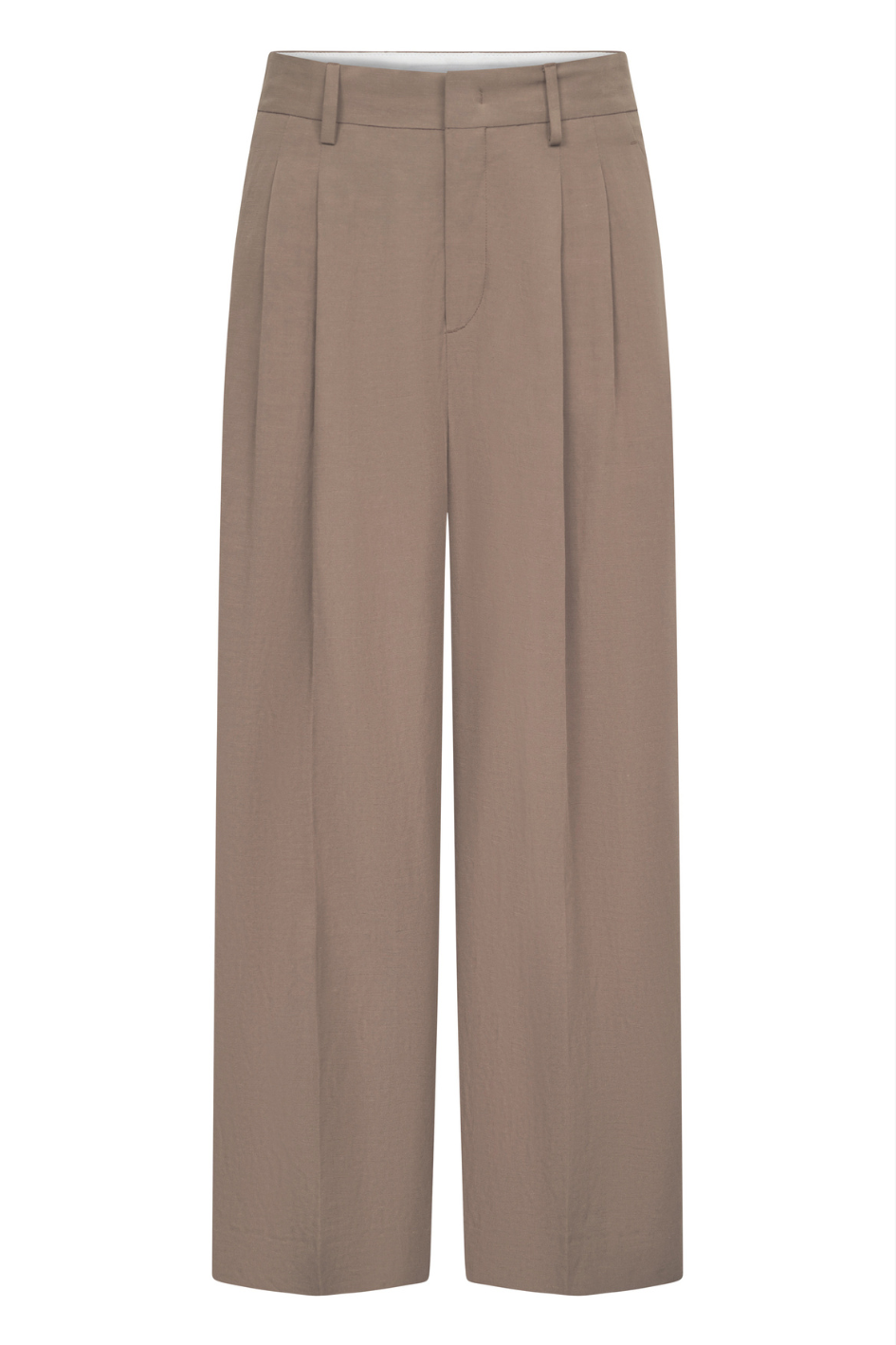 Noa Crop Pants with Pleats