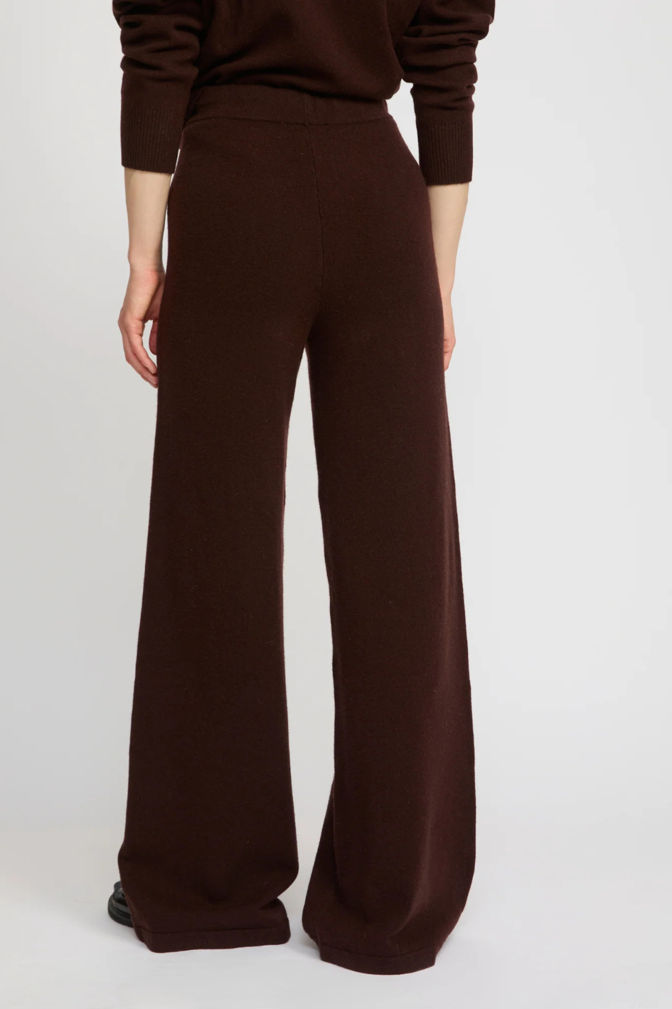 Wide Knit Merino Pants